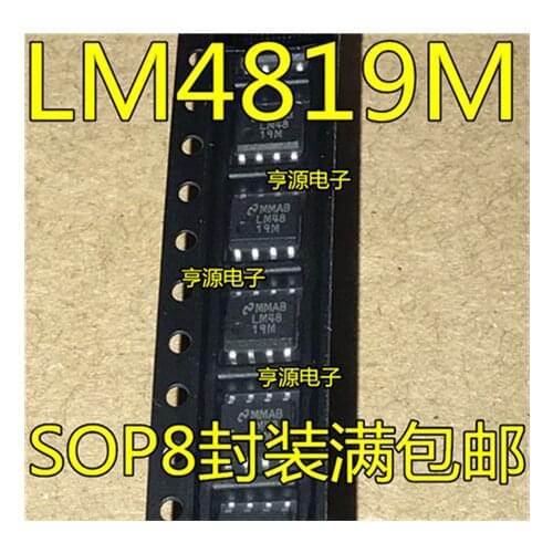 LM4819 LM4819M LM4819MX SOP-8