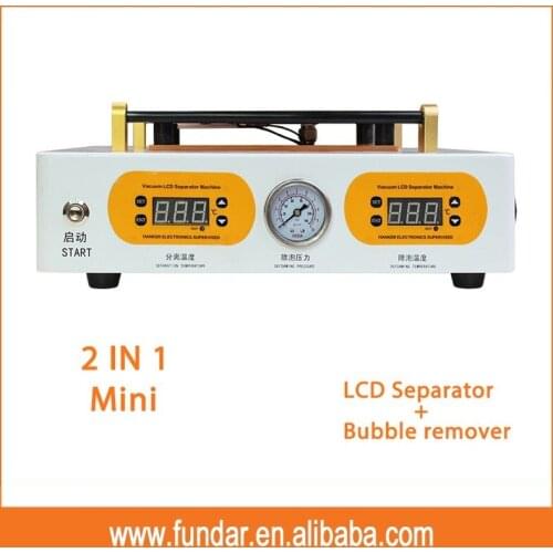 Best price 2 in 1 Glass LCD Screen Separator Machine + LCD Air Bubble Remove Machine LCD Repair Machine