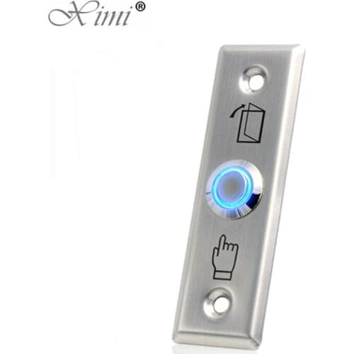 Good Quality Metal Exit Button Exit Switch Release Door Push Button Stainless Steel 12V Exit Button Access Control Door Button