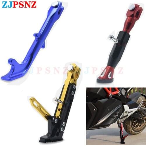 Motorcycle Kickstand Adjustable Foot Side Support Parking Kickstand Six Speed 17-22CM Adjustment Parking Foot Side Support Stand