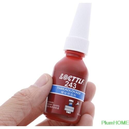 10ml Screw Glue Thread Locking Agent Anaerobic Adhesive 243 Glue Oil Resistance Fast Curing