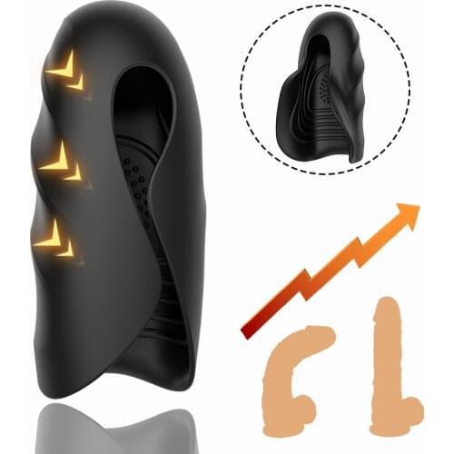 New Design Male Automatic Masturbator 10 Speeds Vibrating Penis Delayed Ejaculation Trainer Adult Sex Toys for Male Masturbation