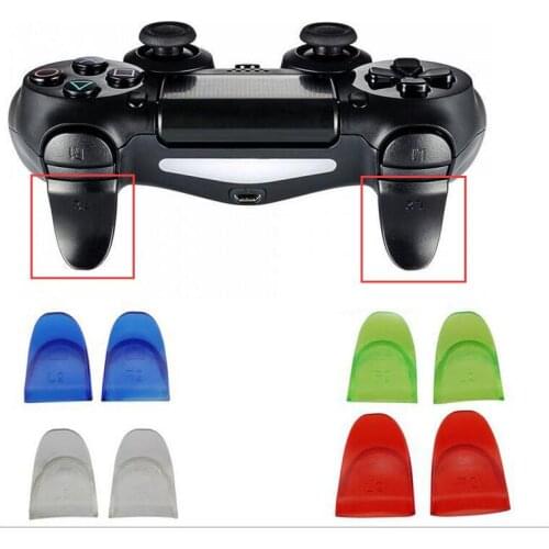 R2 L2 Dual Trigger Extender Enhancements lengthened Button Part for Sony Playstation Dualshock 4 PS4 Pro Slim Controller Gamepad