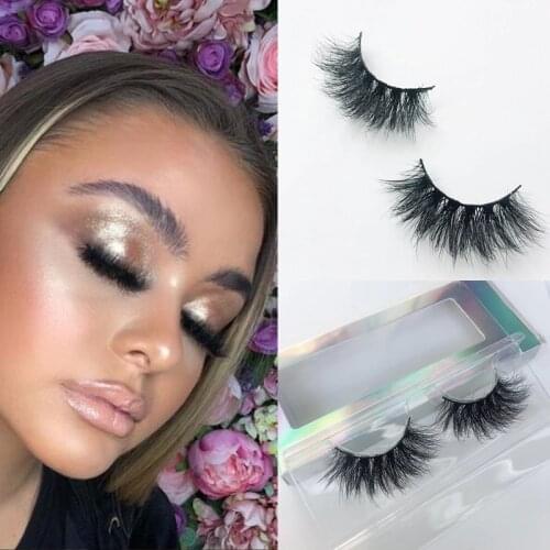 Morwalendi Lashes Mink eyelashes dramtic False Eyelashes 3D mink lashes Fluffy reusable Crisscross cilios Glamorous for makeup