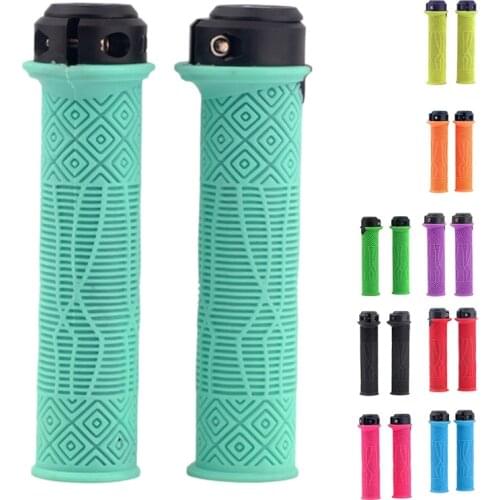 ODI MTB Handlebar Grips Silica Gel HandleBar Anti-Skid Shock-Absorbing Soft Mountain Bicycle Grip Cycling Accessories