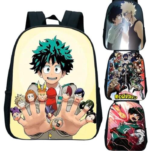 Anime My Hero Academia Backpacks Toddler Kindergarten Bag Schoolbags Babies Boys BookBag Boku no hero academia Rucksack Mochila