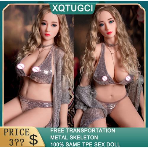 Free Shipping 160 Cm TPE Sexy Doll Full Silicone Oral Vagina Realistic Sex Doll High Quality Female Sex Doll
