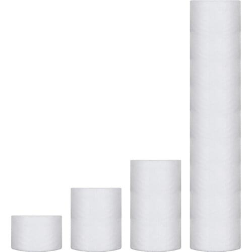 Seam Woven Polyester Fabric Membrane for Liquid Waterproofing Paint Anti-Fracture Reinforcing Mesh Tape 10cm - 100cm Width White