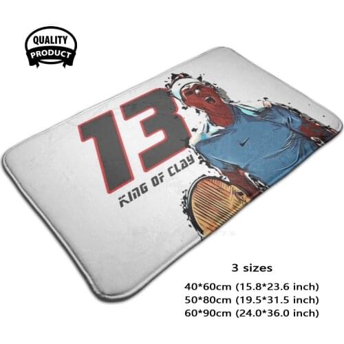 Nadal - 13 King Of Clay Comfortable Door Mat Rug Carpet Foot Pad Nadal Rafael Nadal Rafael Nadal Parera Nadal Rafael Rafa Nadal