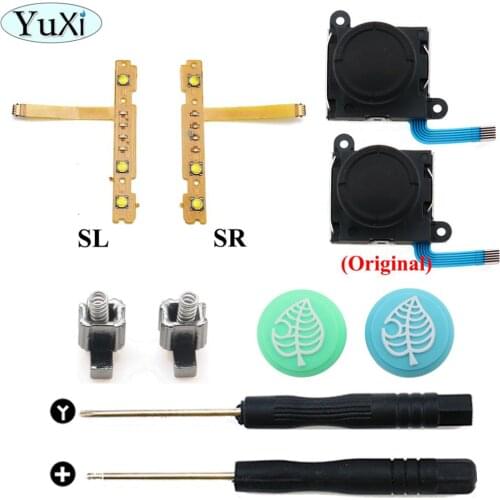 YuXi Original 3D Analog Joycon Joystick Thumb Stick Sensor Replacement Accessories For Nintend Switch Joy Con Controller Housing