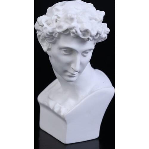 1Pc 6CM Mini Resin Sculpture Giuliano Medici Bust Sculpture For Dollhouse Decals new