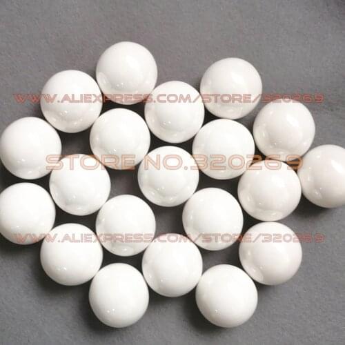 1pc G20 ceramic ball valve/bearing/Flow-Meter/sprayer/pump Zirconia ZrO2 25/32" 13/16" 19.844 20 20.638 22mm