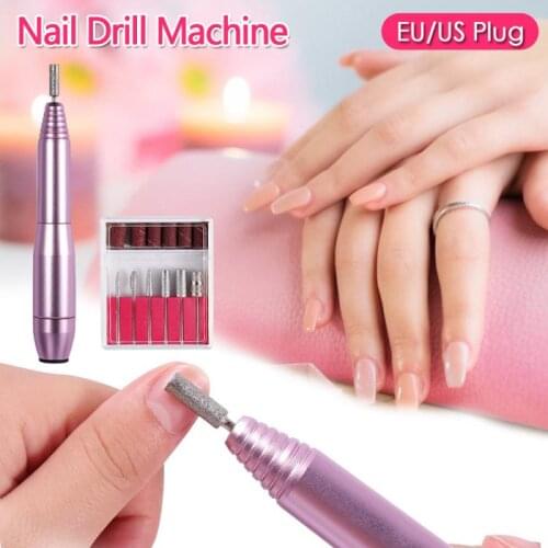 1pcs Professional Finger Toe Nail CareMini Electric Nail Polishing Machines Manicure Nail Art Drill Kit Manicure Pedicure Tools