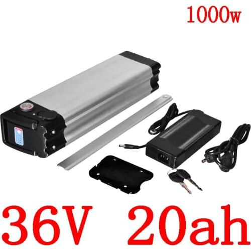 36V 500W 1000W Electric Bike Battery 36V 8AH 9AH 10AH 11AH 12AH 13AH 14AH 15AH 18AH 20AH Lithium Battery with 30A BMS+2A charger