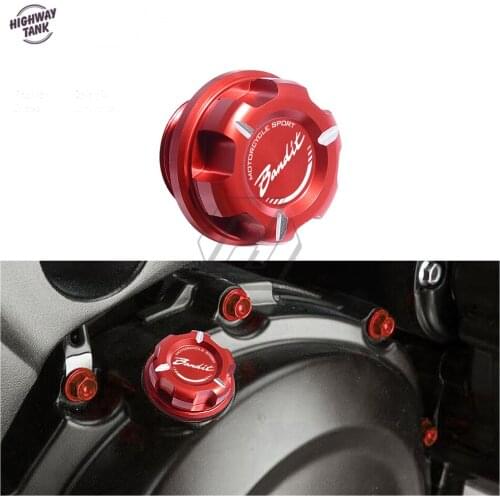 Motorcycle Accessories Engine Filler Oil Cap Case for Suzuki GSF650 GSF650S GSF1200S GSF1250S Bandit All Year
