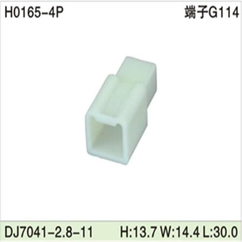 Free shipping 500pcs DJ7041-2.8-11 4Pin 2.8mm AMP Car Electrical Wire Connectors for VW,BMW,Audi,Toyota,NISSAN AND other