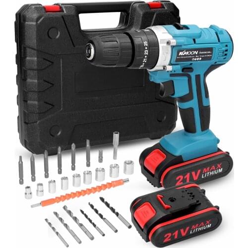 Household 3in1 Multifuctional Electric Drill Mini Screwdriver Rotation Ways 25 Gears of Torques Adjustable