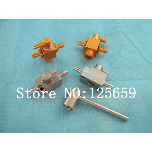 Printer part Aluminum 3-way valve