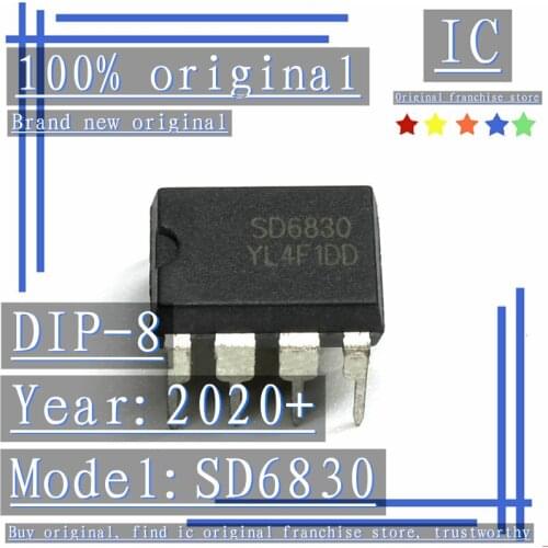 2020+100% Brand new original 10PCS C SD6835 SD6832 SD6834 DIP-8 Power management chip