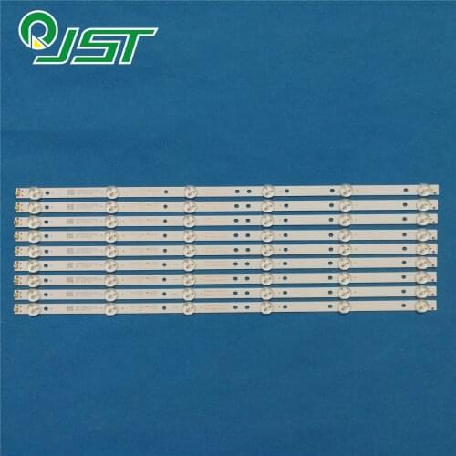 100% New 36pcs=4Kits LED strips for TOSHIBA 49 TV 49L310U 49L420U LC490DUY-SHA2 A-CNK49D656 7838-491012-0540511