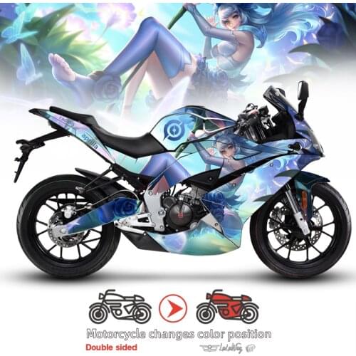 Motorcycle Wrap Film,Full Body Stickers Tank Pad Racing Decals Accessories For Apulia GPR150 GPR125 ,Install No-Mess Decal