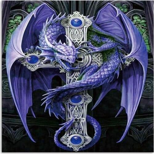Full square, round, diamond cross - embroidered Christ picture rhinestone embroidery home decoration jigsaw puzzle GG1119