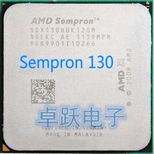 AMD Sempron 130 2.6G Single-Core CPU Processor SDX130HBK12GM / SDX130HBK12GM Socket AM3 free shipping