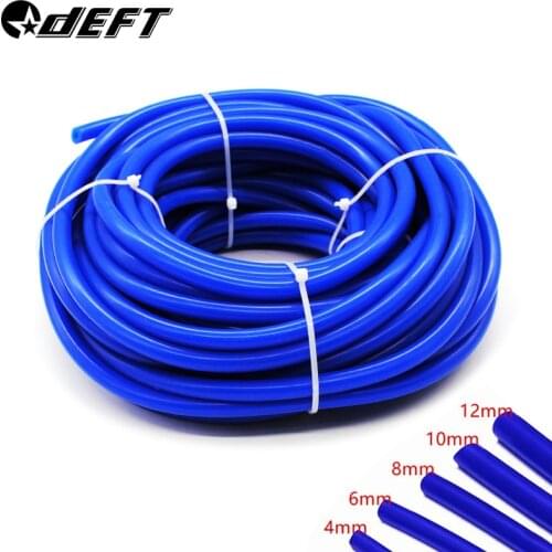 DEFT ID 4mm 6mm 8mm 10mm 12mm Silicone Vacuum Tube 16.4ft 5M Hose Tubing Car Cooling System Hose Accessories