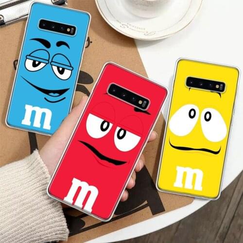 M&Ms Chocolate Nutella Bottle Silicon Phone Case For Samsung Galaxy A51 A71 A70 A50 A40 A30 A20E A10S A01 A21 A6 A7 A8 A9 Plus