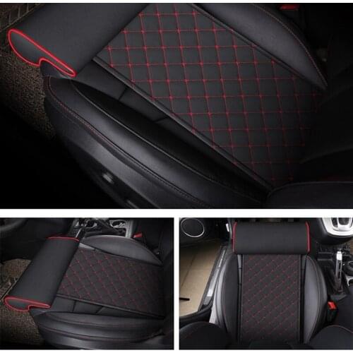 Car seat Leather Leg Cushion Support Extension Cushion Soft Foot Support Leg Leather Cushion Knee Cushion Memory Universal Type
