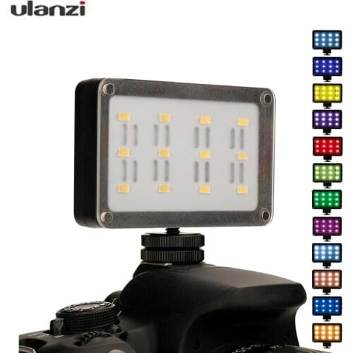 Ulanzi CardLite Mini LED Video Camera Light Dimmable Portable 5500K Photographic Lighting for iPhone X 8 7 Samsung Nikon Canon