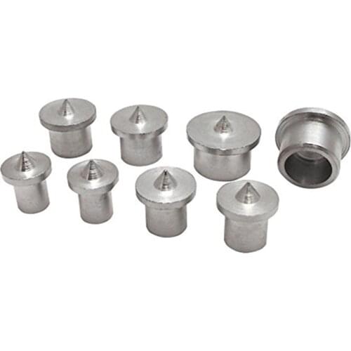 8pcs Locator Dowel Centre Point 6/8/10/12mm Marker Hole Hollow Woodworking Round Tenon Pin Positioner