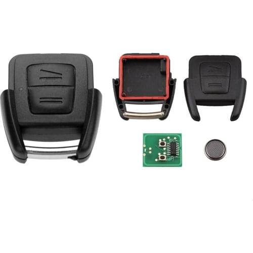 2 Buttons Car Remote Control Key Fob Alarm Keyless Entry For Opel Vauxhall For Astra Vectra Zafira With Chip 433.92MHz K24116
