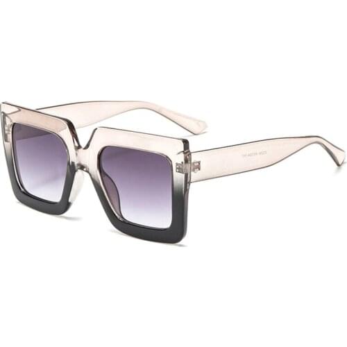 Oversized Sunglasses Women Two Color Fashion Stylish Sun Glasses Man Women Concert Show Eyewear Cool Sunglass Men 3296OLO