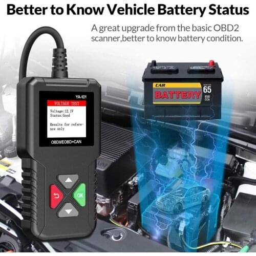 Car Check Engine Fault Diagnostic Tool Turn Off Engine Light Car Repair Tool Full OBD2 Scanner OBDII Code Reader Car Accessories