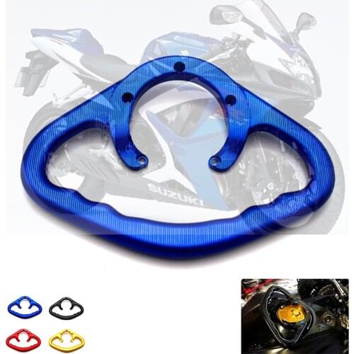 Smoke Passenger Motorcycle Handlebar Hand Tank Grips Armrest For SUZUKI GSX250R GSXR600 GSXR750 GSXR1000