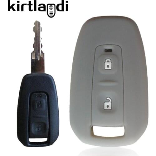 Kirtlandi 2 Button Remote Key Holder Case Cover for Tata Indica Vista Indigo Manza Silicone Car Key Cover Protection Accessories