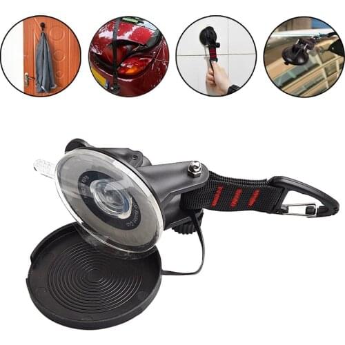 Heavy Duty Suction Cup Anchor With Securing Hook Tie Down Camping Tarp Accessory Car Boats Tarps Tents Securing Hook Universal