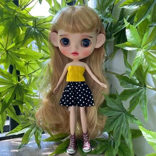Blyth Doll Clothe Blyth Outfit Suit for 1/6 BJD Licca Body Suit Toy Girl Gift for Doll Customized