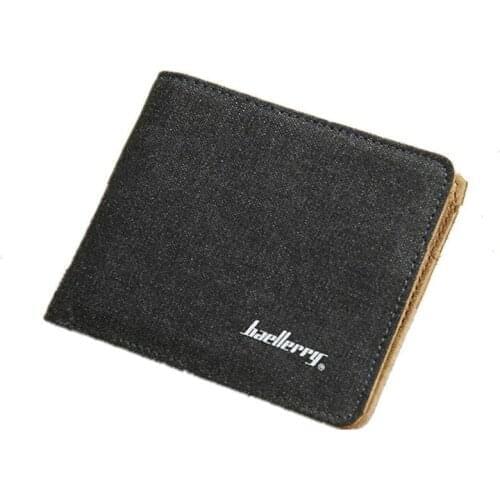 Hot Sale Fashion Men Wallets Quality Soft Linen Design Wallet Casual Short Style 3 Colors Credit Card Holder Purse Free Shipping