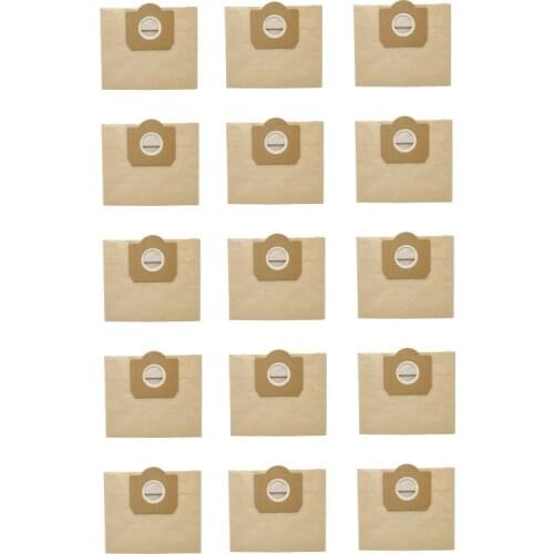 Top Deals 15Pcs Dust Bag for KARCHER WD3 Premium WD 3,300 M WD 3,200 WD3.500 P 6,959-130 Vacuum Cleaner