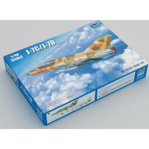 Trumpeter 02864 1/48 J-7C/D Fighter model kit