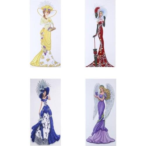 DIY Diamond Painting Kit Special-shaped Beauty Lady Rhinestone Diamond Embroidery Cross Stitch Accessories Home Wall Decoration