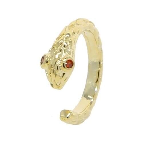 Non Pierced Gold Silver Color Earrings With AAA Zircons Band Turkish Lucky Snake Cuff Earring For Women Clip On Earrings Jewelry