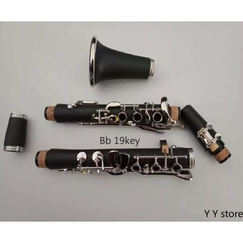 New clarinet German system Bb ebonite 19 KEYS