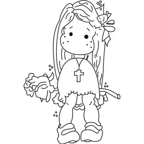 New Alphabet Transparent Silicone Clear Rubber Stamp Sheet Cling Scrapbooking DIY Cute Pattern Photo Album PaperCard Decor Stamp