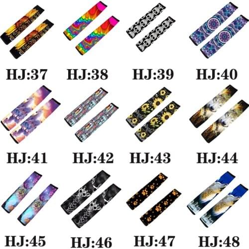 Sunflower seat belt shoulder protection, fashion mens and womens auto parts, auto personality accessories