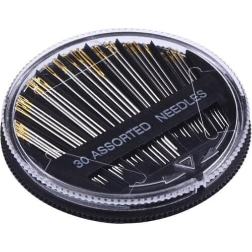 Hand-Stitched Embroidery Needles Apparel Crochet Hook Embroidery Repair Process Quilting Needle Mending Quilt Sew Case Tools