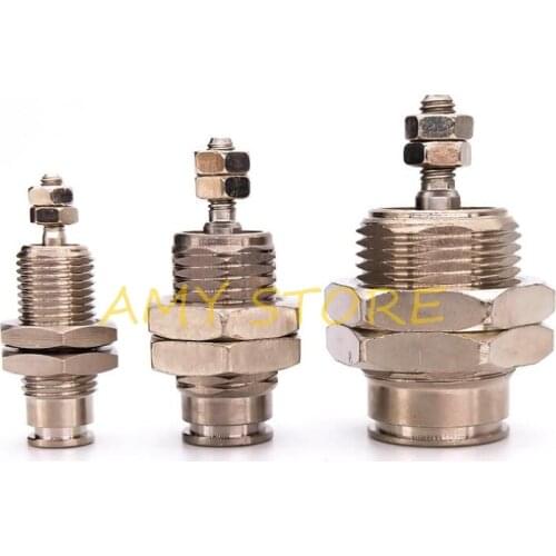 SMC Type CJPB Single Acting Spring Return Bore 6mm 10mm 15mm Stroke 5 10 15 20 25 30mm Micro Needle Pneumatic Threaded Cylinder