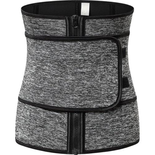 TJ-TingJun Waist Corset Trainer Sauna Sweat Sport Girdles Women Lumbar Shaper Workout Trimmer Shapewear Slimming Belt H1029
